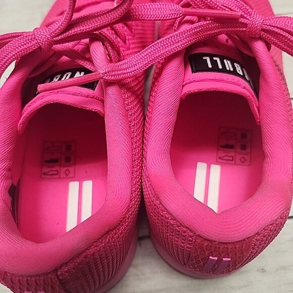 NOBULL Mens 6.5 Womens 8 Neon Pink Mesh Training Shoes Sneakers - Picture 6 of 11